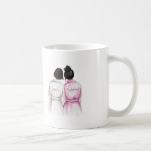 LÖSCHEN Sie HINTERES Tassen-Schwarz-Bob-Braut Bk Kaffeetasse