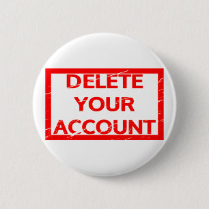 Löschen Sie Ihre Account-Briefmarke Button