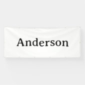 Löschen Sie Text Ersetzen Sie eigenes Design 4' x  Banner (Horizontal)