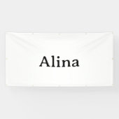 Löschen Sie Text und fügen Sie eigenes Design 4' x Banner (Horizontal)