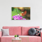 Löschen von Hummingbird Hawk Moth Leinwanddruck (Insitu (Wohnzimmer))