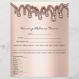 Löschen von Tropfen zur Freigabe von Depilations-H Flyer