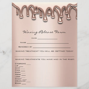 Löschen von Tropfen zur Freigabe von Depilations-H Flyer