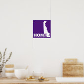 Löschen von Zuhause von Staat-Poster-Zeichen Poster (Küche)
