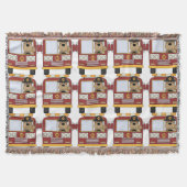 Löschfahrzeug-Bär Decke (Vorderseite)