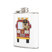 Löschfahrzeug-Bär Flachmann (Links)