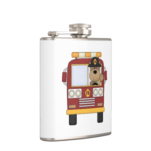 Löschfahrzeug-Bär Flachmann (Rechts)