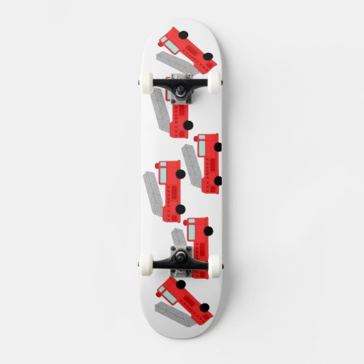 Löschfahrzeug beleuchtet skateboard (Vorderseite)