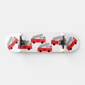 Löschfahrzeug beleuchtet skateboard (Horizontal)