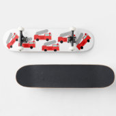 Löschfahrzeug beleuchtet skateboard (Horizontal)