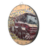 Löschfahrzeug Dartscheibe (Vorderseite rechts)