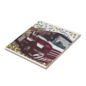 Löschfahrzeug Fliese (Seite)