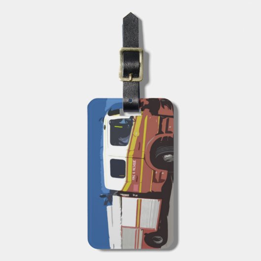 Löschfahrzeug Gepäckanhänger (Vorderseite vertikal)