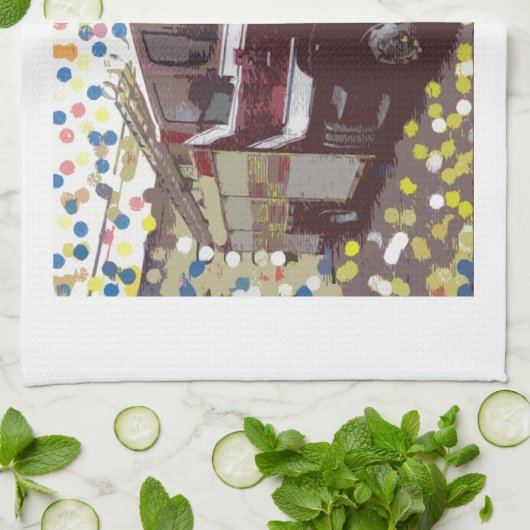 Löschfahrzeug Handtuch (Gefaltet)