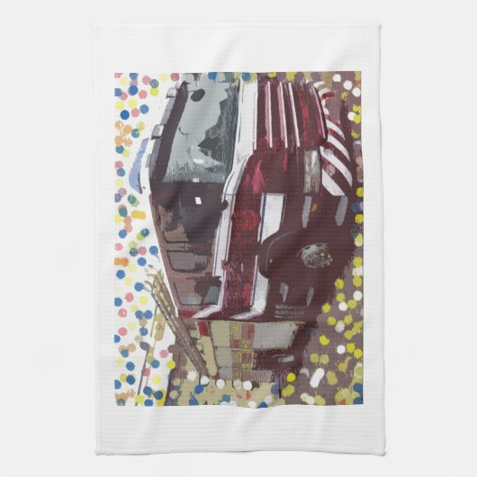 Löschfahrzeug Handtuch (Vertikal)