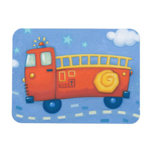 Löschfahrzeug Magnet