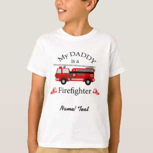 Löschfahrzeug - mein Vati ist ein FEUERWEHRMANN T-Shirt