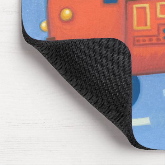 Löschfahrzeug Mousepad (Ecke)