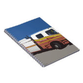 Löschfahrzeug Notizblock (Rechte Seite)