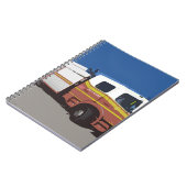 Löschfahrzeug Notizblock (Linke Seite)