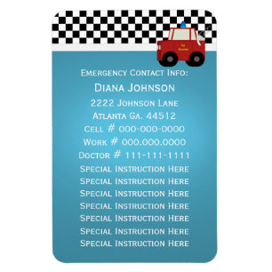 Löschfahrzeug-Notkontakt Magnet