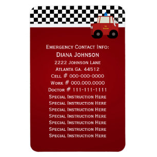 Löschfahrzeug-Notkontakt Magnet