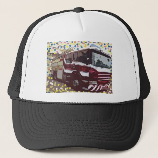 Löschfahrzeug Truckerkappe (Vorderseite)