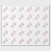 Löschfahrzeuge Geschenkpapier (Flach)