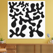 Löschpapier Leinwanddruck (Insitu (Wohnzimmer))