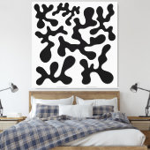 Löschpapier Leinwanddruck (Insitu (Schlafzimmer))