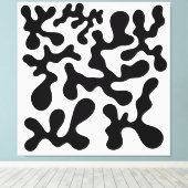 Löschpapier Leinwanddruck (Insitu (Holzboden))
