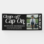 Löscht aus, Cap on Athlete Abschluss Foto Banner (Horizontal)