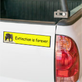 Löschung ist für immer - Autoaufkleber (Auf Lkw)