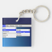 Löschungsdruck Schlüsselanhänger (Rückseite)