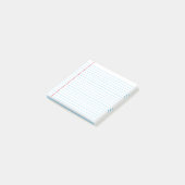 Lose-Blatt-Papier-Haftnotizen Post-it Klebezettel (angewinkelt)