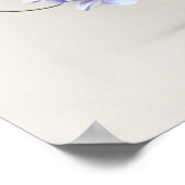 Lose Blume Poster (Ecke)