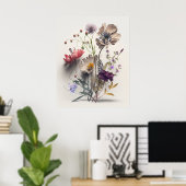 Lose Blume Poster (Heimbüro)