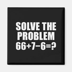 Löse das Problem 67 Meme Sechs Sieben Elementare M Magnet