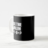 Löse das Problem 67 Meme Six Seven Elementare Mat Kaffeetasse (Vorderseite Links)