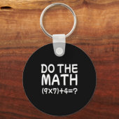 Löse das Problem, mach die Mathe 67 Meme Lustiger  Schlüsselanhänger (Vorderseite)