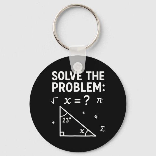 Löse das Problem, mach die Mathe 67 Meme Lustiger  Schlüsselanhänger (Vorderseite)