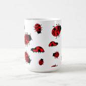 Lose der Marienkäfer-Keramik-Tasse Kaffeetasse (Mittel)