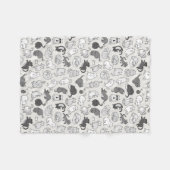 Lose der niedlichen fleecedecke (Vorderseite (Horizontal))