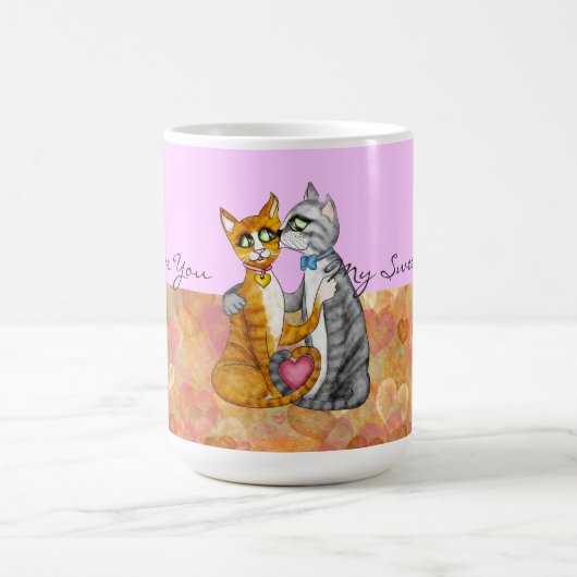 Lose der Tasse der Tag Küsse Valentines (Mittel)