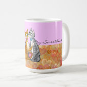 Lose der Tasse der Tag Küsse Valentines (VorderseiteRechts)