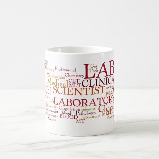 LOSE DES LABORwissenschaftlers FASST KAFFEE-TASSE Kaffeetasse (Mittel)