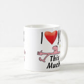 Lose des Liebens Kaffeetasse (VorderseiteRechts)