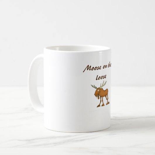 Lose Elche Kaffee-Cup Kaffeetasse (Vorderseite Links)