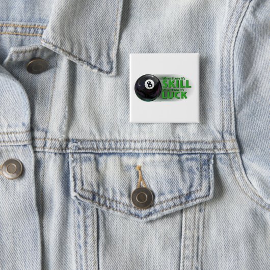 Lose Fertigkeit Gewinnen Luck 8 Ball Button (Beispiel)