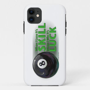 Lose Fertigkeit Gewinnen Luck 8 Ball Case-Mate iPhone Hülle